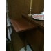 SOLD - Antique Serpentine Sideboard with Wood Inlay